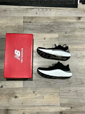 New Balance Fresh Foam X 1080v12 Black & White Athletic Shoes
